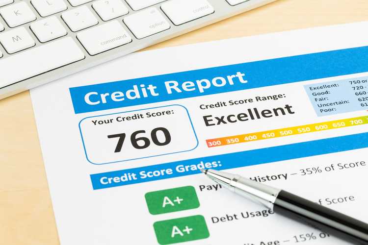 What is an excellent credit score?